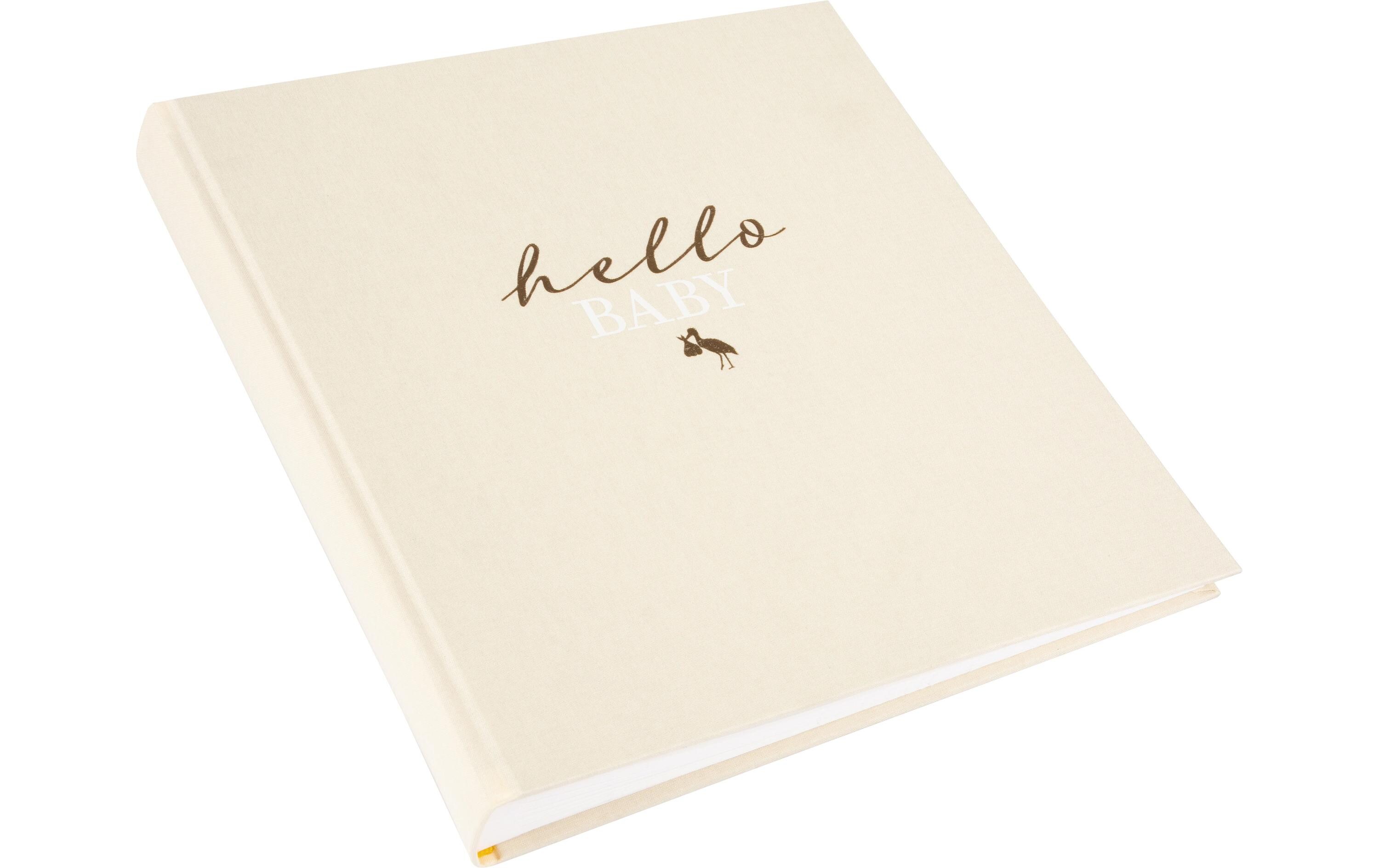 Babyalbum hello baby 30 x 31 cm, 60 SeitenErinnerungsalbum für die schönsten Momente