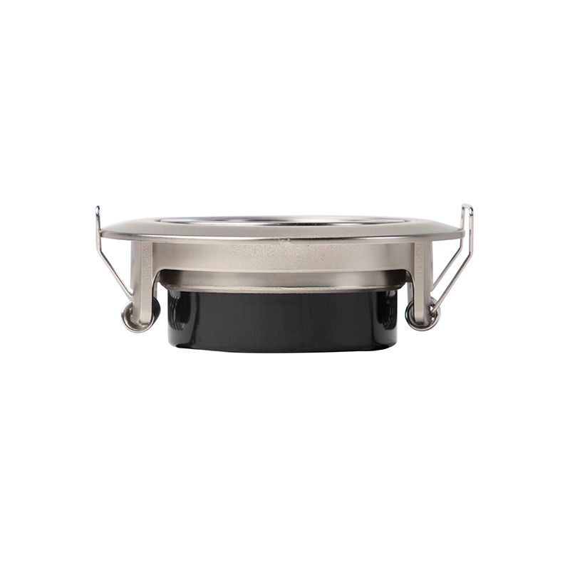 Set van 5 moderne inbouwspots staal incl. LED 3-staps dimbaar - Mio