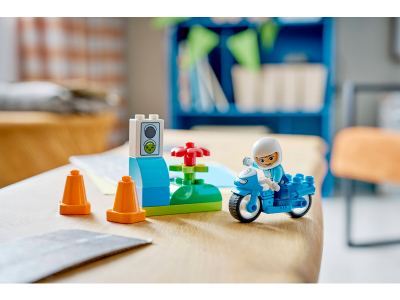 LEGO Blauwe politiemotor (10471)