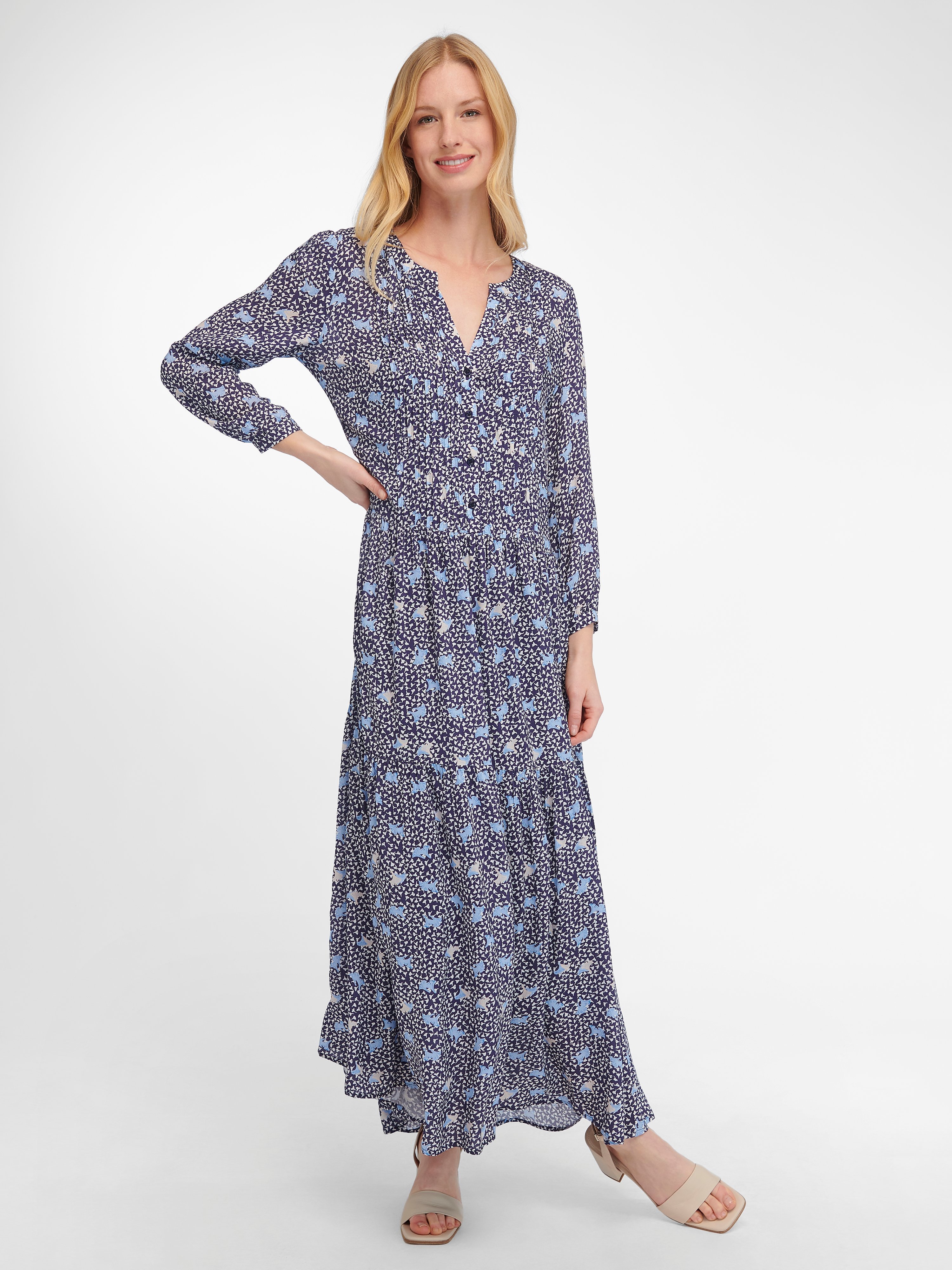 Kleid mit 3/4-Arm