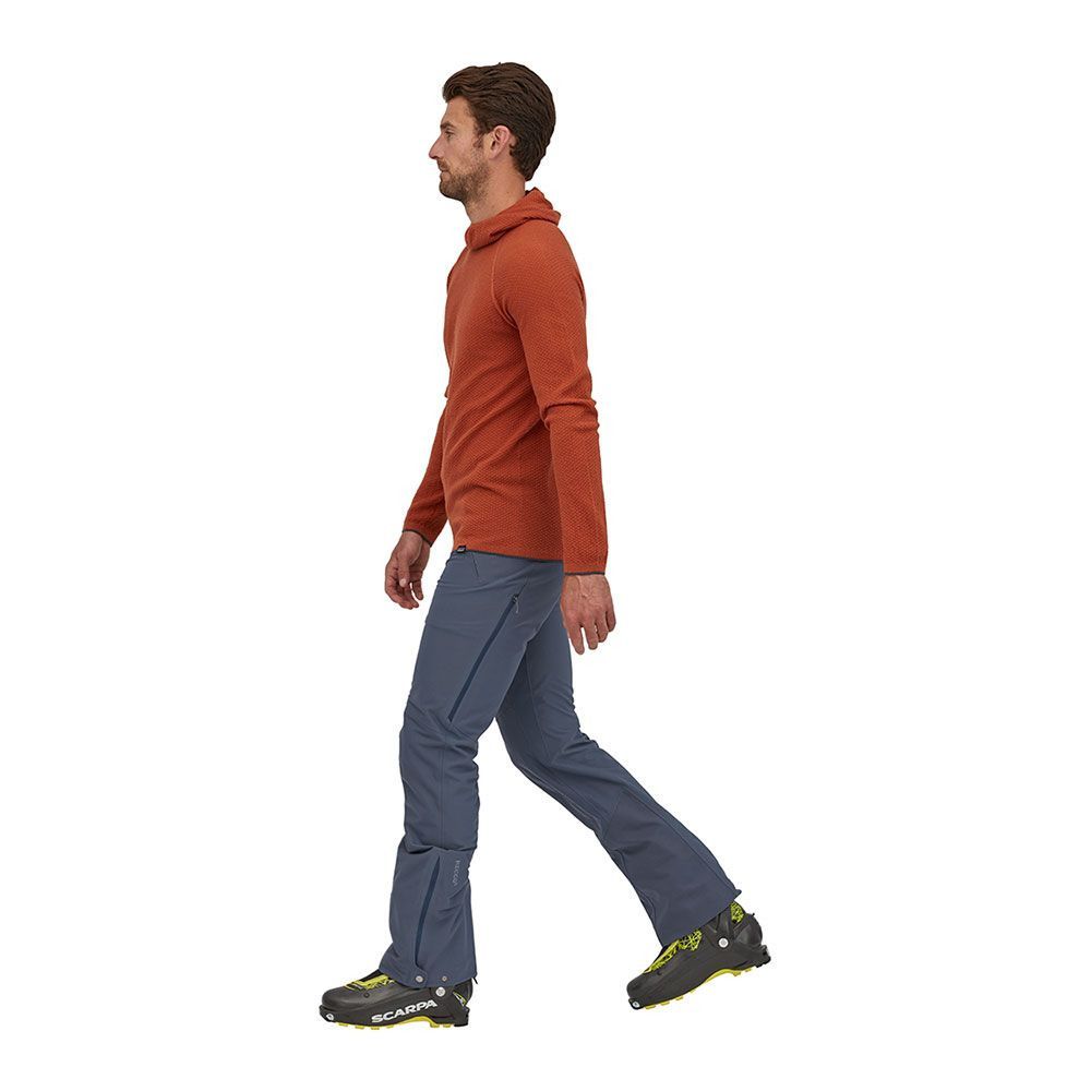 Patagonia UPSTRIDE - Pantalon Homme smolder blue