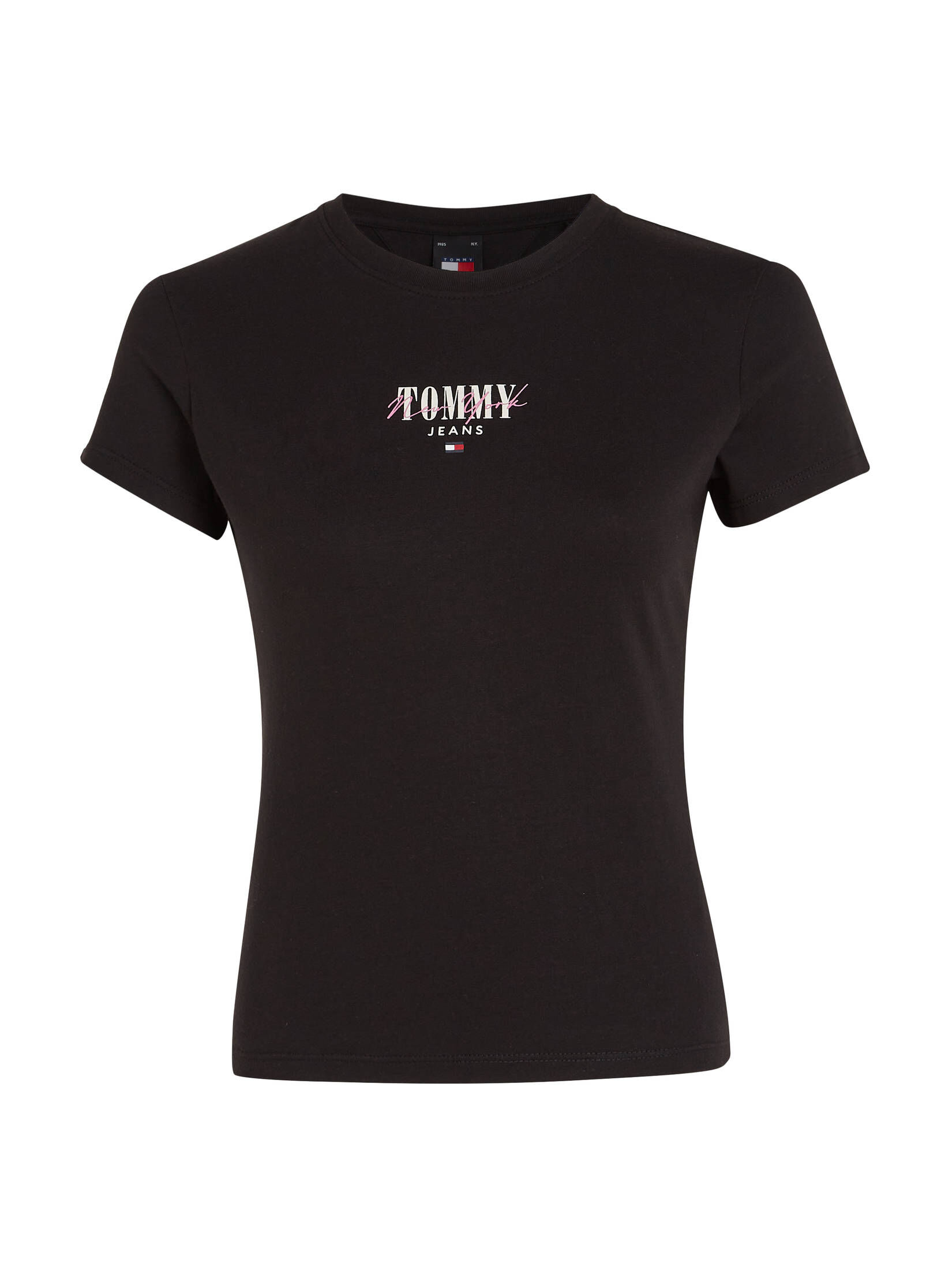 Tommy Jeans| Damen T-Shirt TJW 2 PACK SLIM ESSENTIAL LOGO 1 2er-Pack
