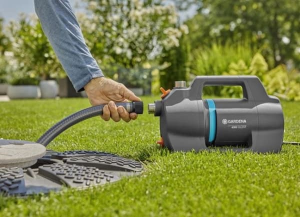 Gardena 9056-20, Tyngdekraftspumpe, 650 W, AC, 4,3 stang, 4300 l/t, IPX4