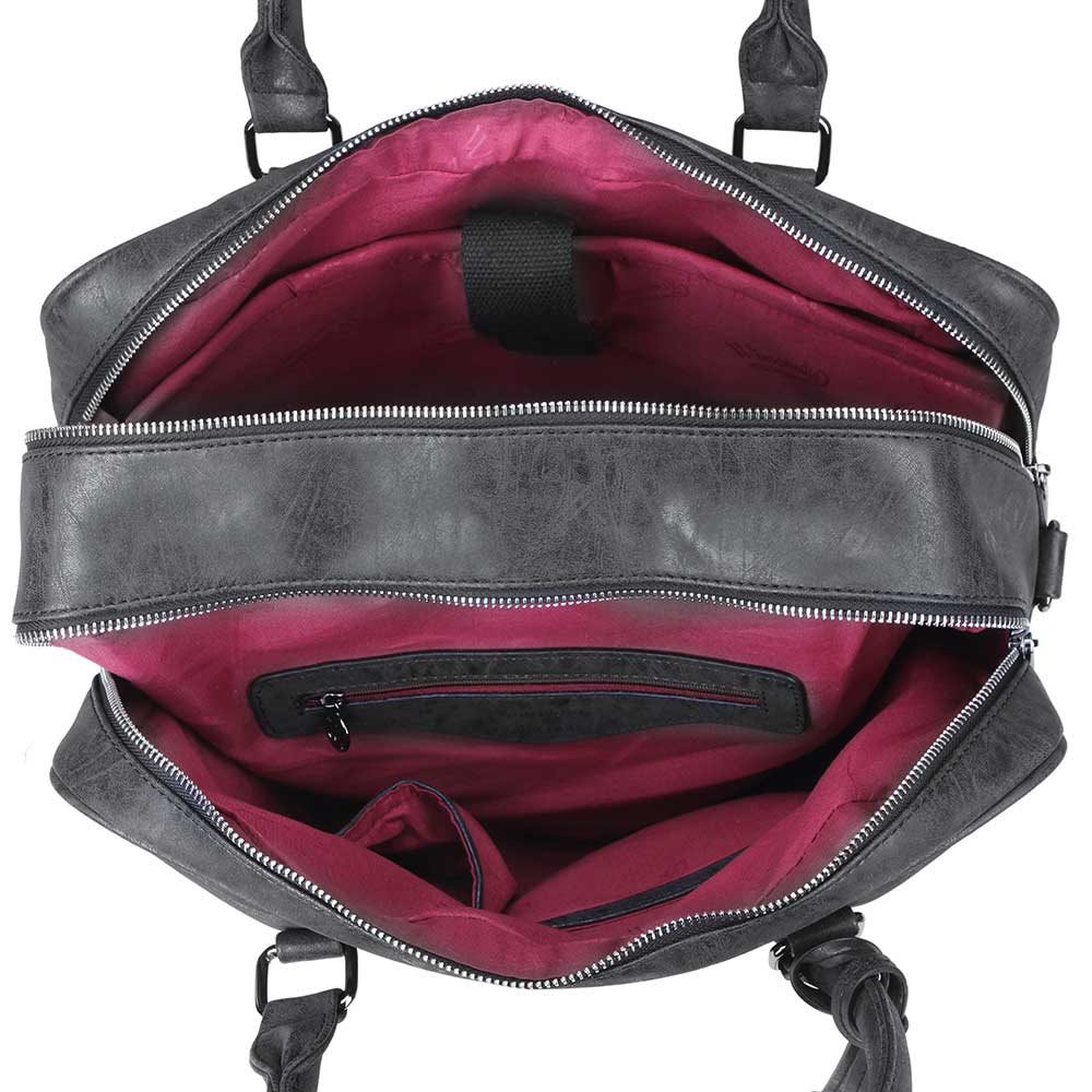 Wimona Luciana Dames Laptoptas black