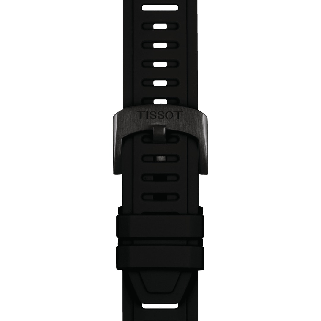 Tissot T-Touch Connect Sport Smartwatch Titan PVD Schwarz mit Silikonarmband