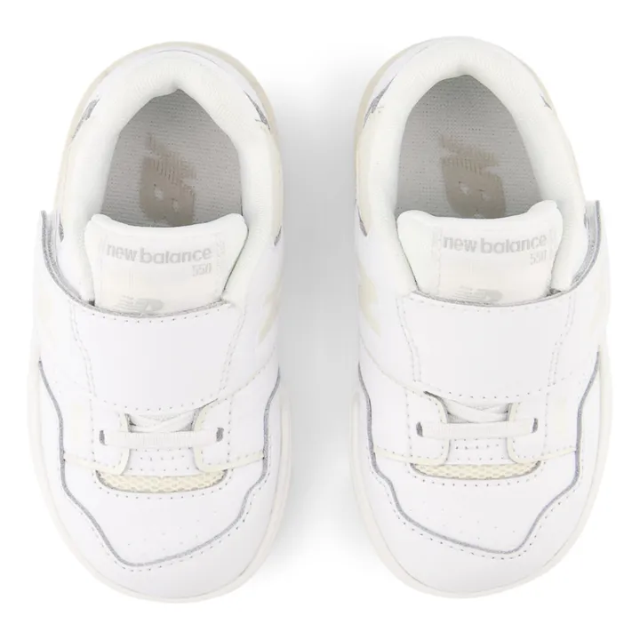 New Balance Baskets Lacets et Scratchs 550 | Blanc