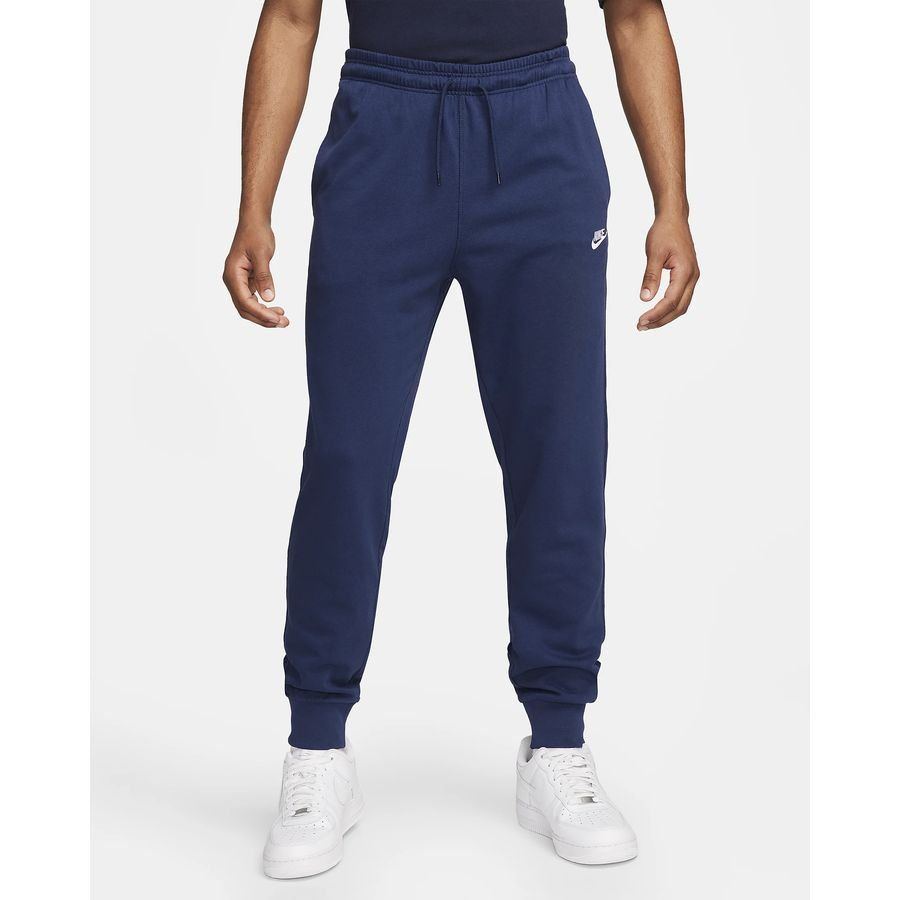 Nike Club Men's Knit Joggers MIDNIGHT NAVY/WHITE