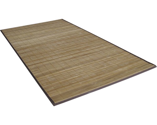 Bamboe vloerkleed, naturel, 80x150 cm