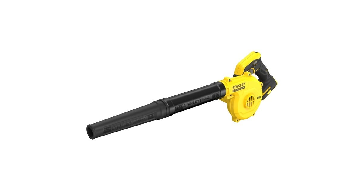 StanleyFATMAX V20 18V Compacte Bladblazer Solo  (Geel/zwart, Accu en oplader niet inbegrepen)