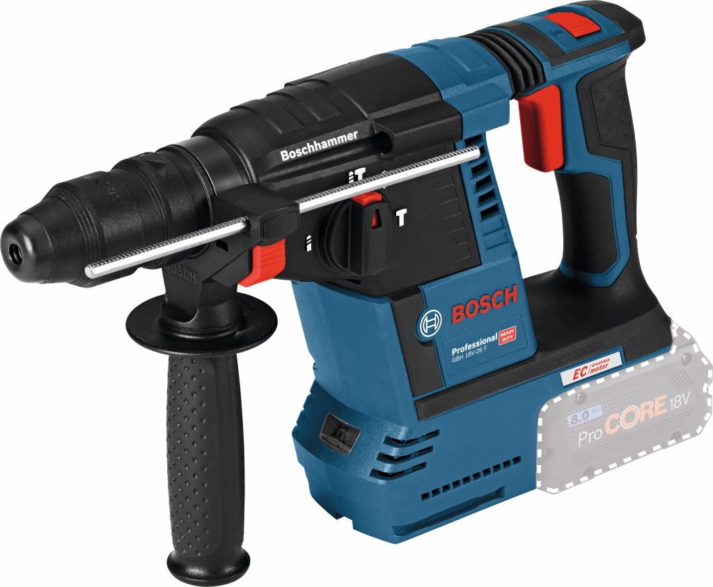 Bosch GBH 18V-26 F Accu boorhamer set in L-Boxx - 061191000E