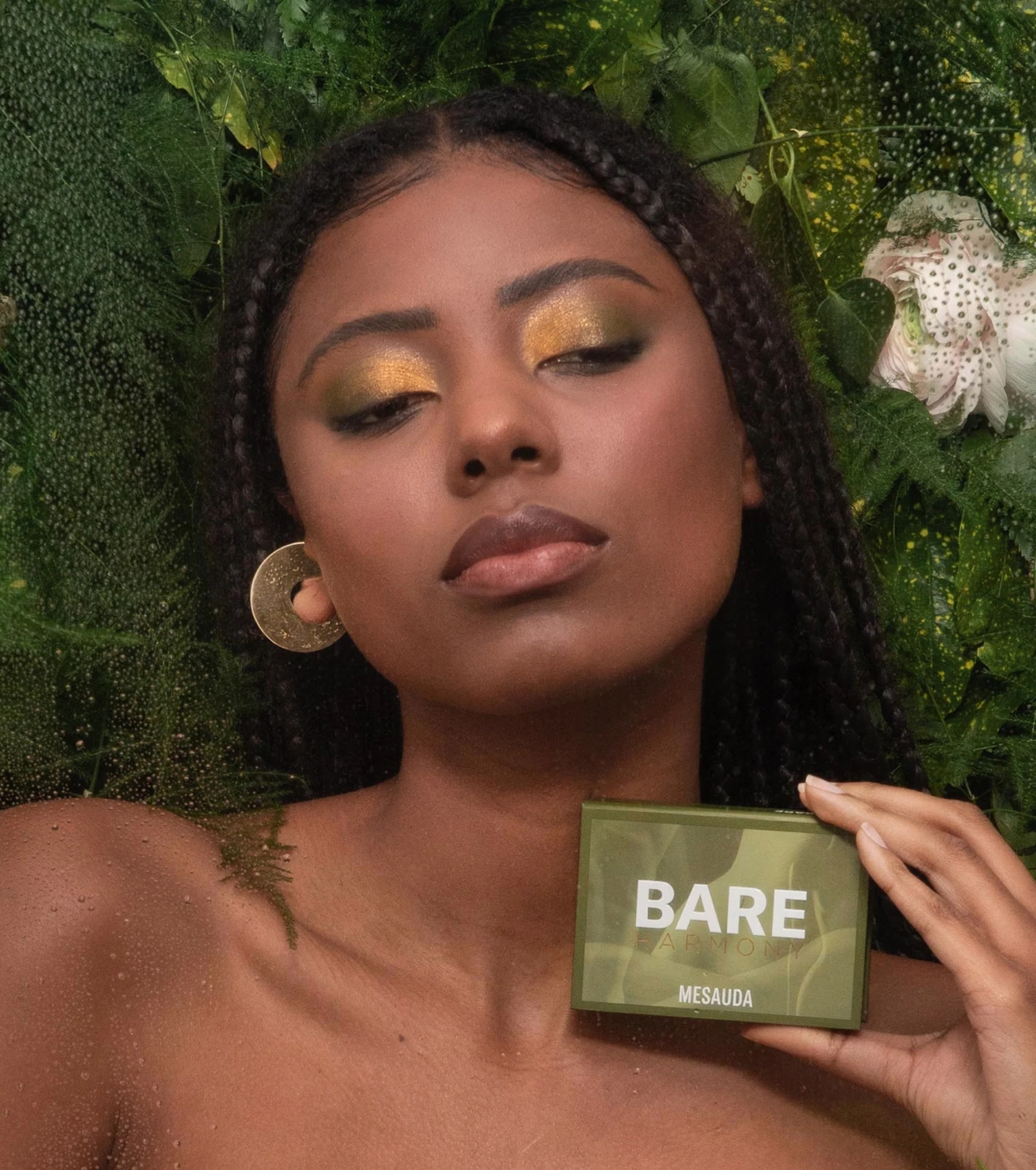 Mesauda - Paleta de Sombras Bare Harmony 3.0 - 205: Hidden Green
