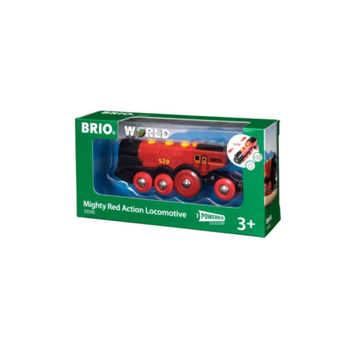Brio 33592 Rött Action lok