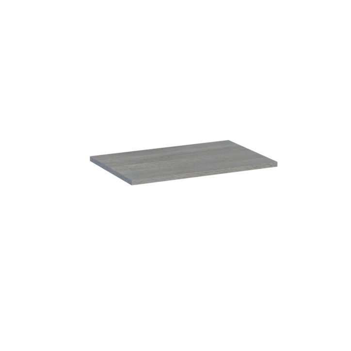 Plan de toilette faible profondeur Calao chêne clair 60 cm