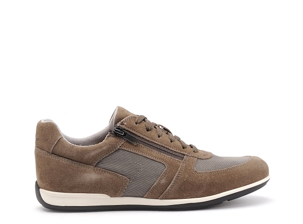 Geox basses homme u35dza kaki