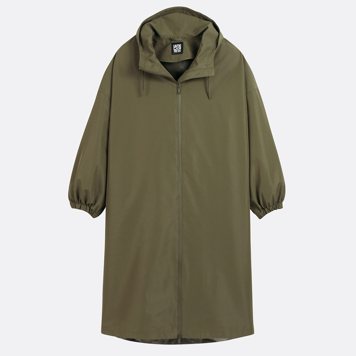 COLEÇÕES LA REDOUTE<br>Jaqueta corta-vento oversized com capuz