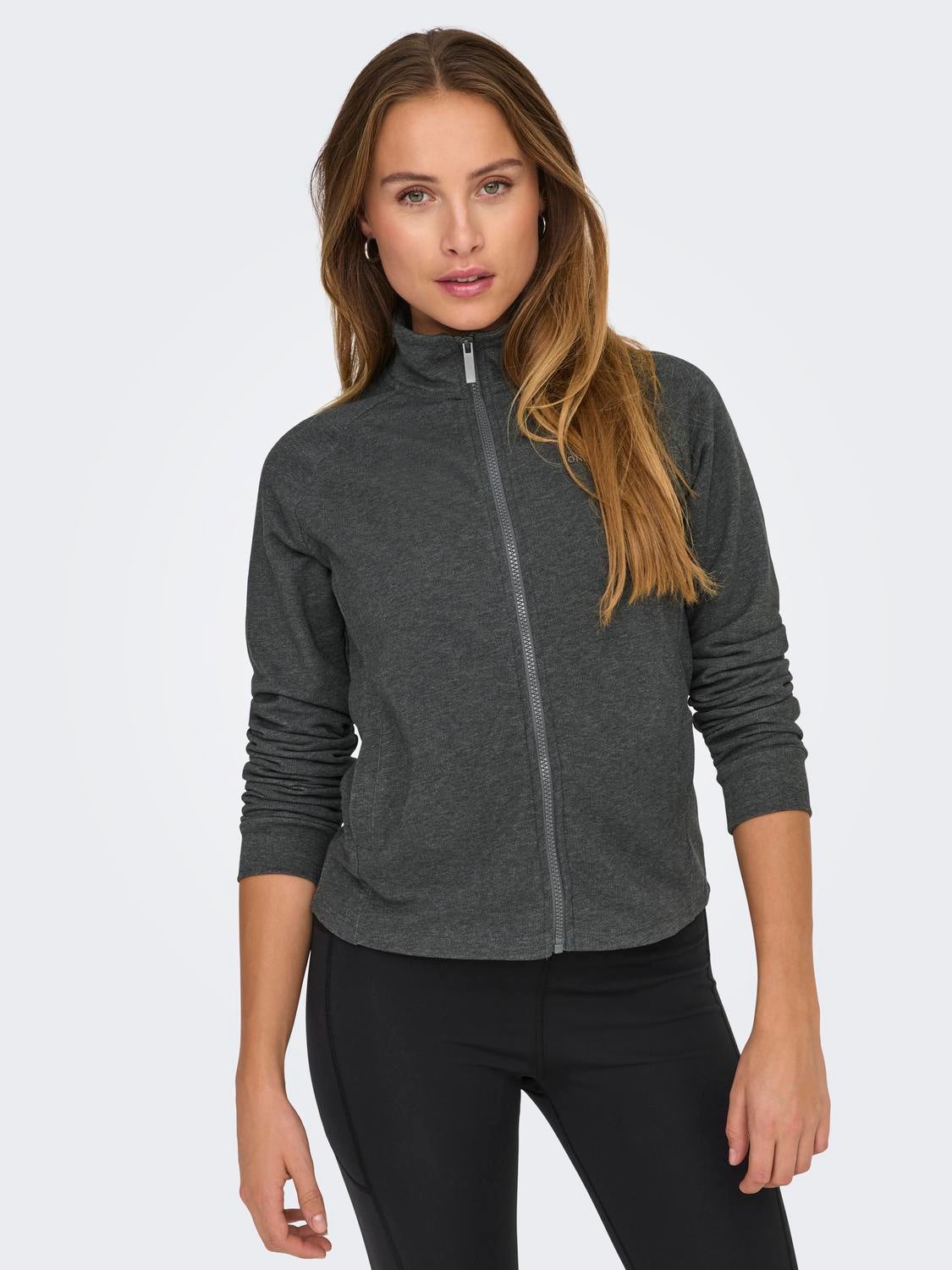 ONPMELINA Sweatshirt Dark Grey Melange