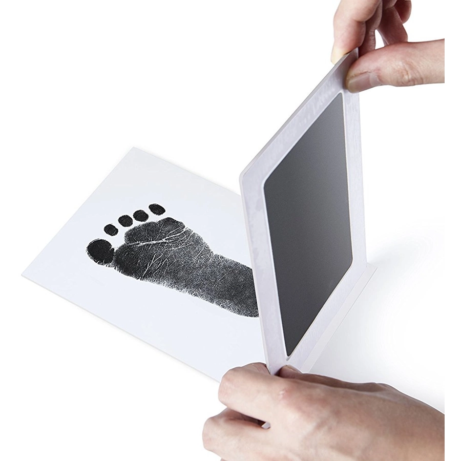 kiinda Hand- und Fußabdruckset CleanTouch, in schwarz