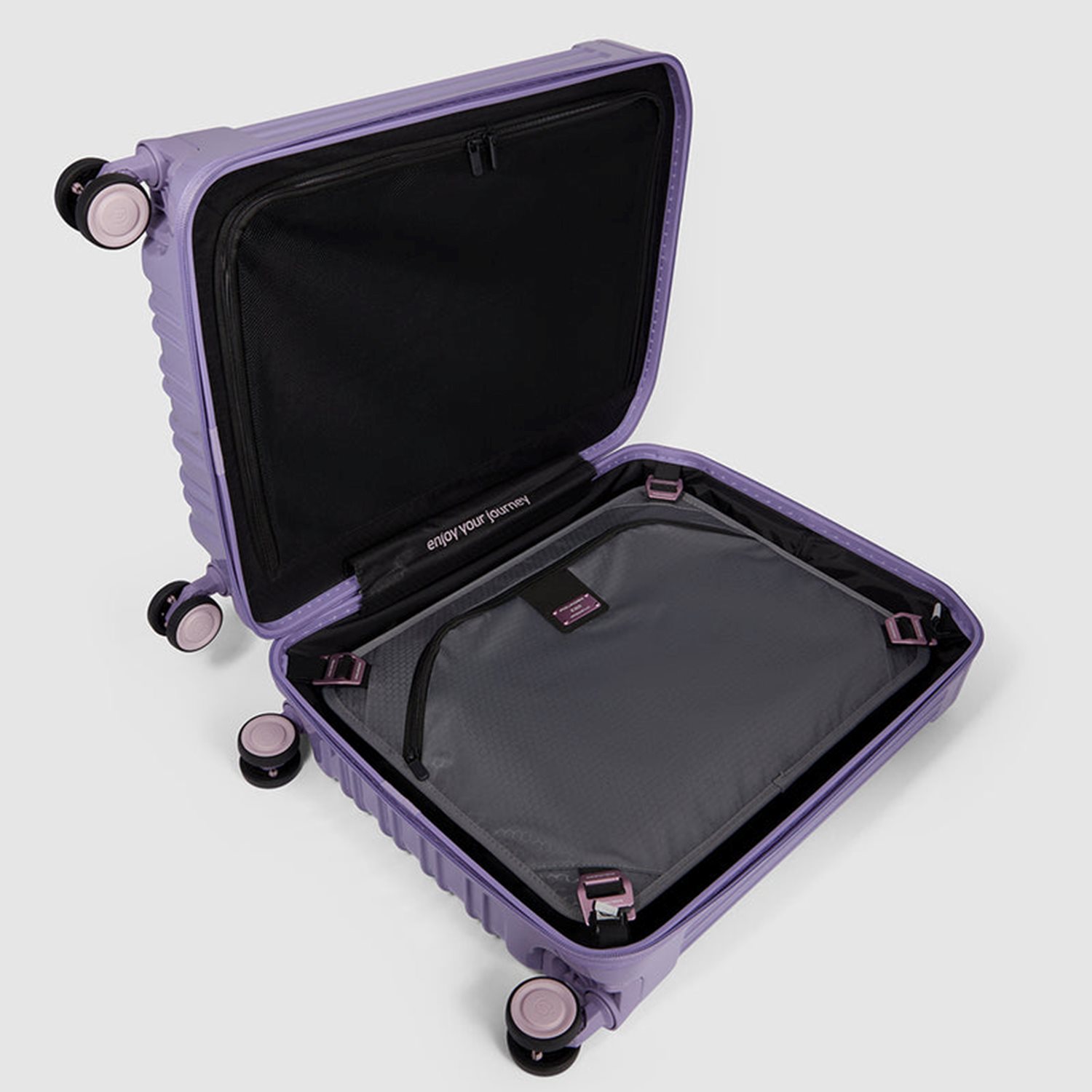 Piquadro PQ-Light Cabin Trolley 55 purple