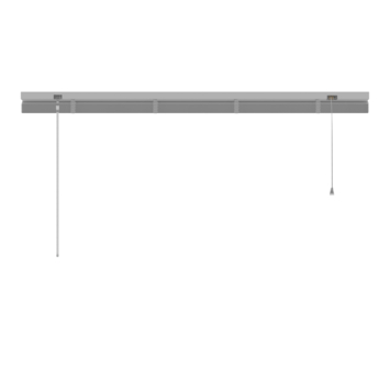 GAMMA aluminum jaloezie 25 mm zilver (kleurnr. 221) 140x180 cm (bxh)