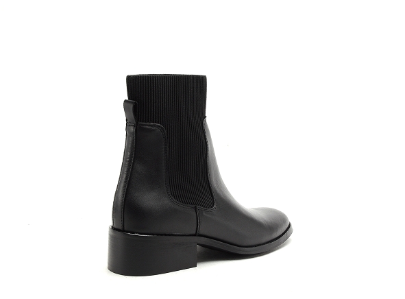 Fricote boots bottine plates femme 39715 noir