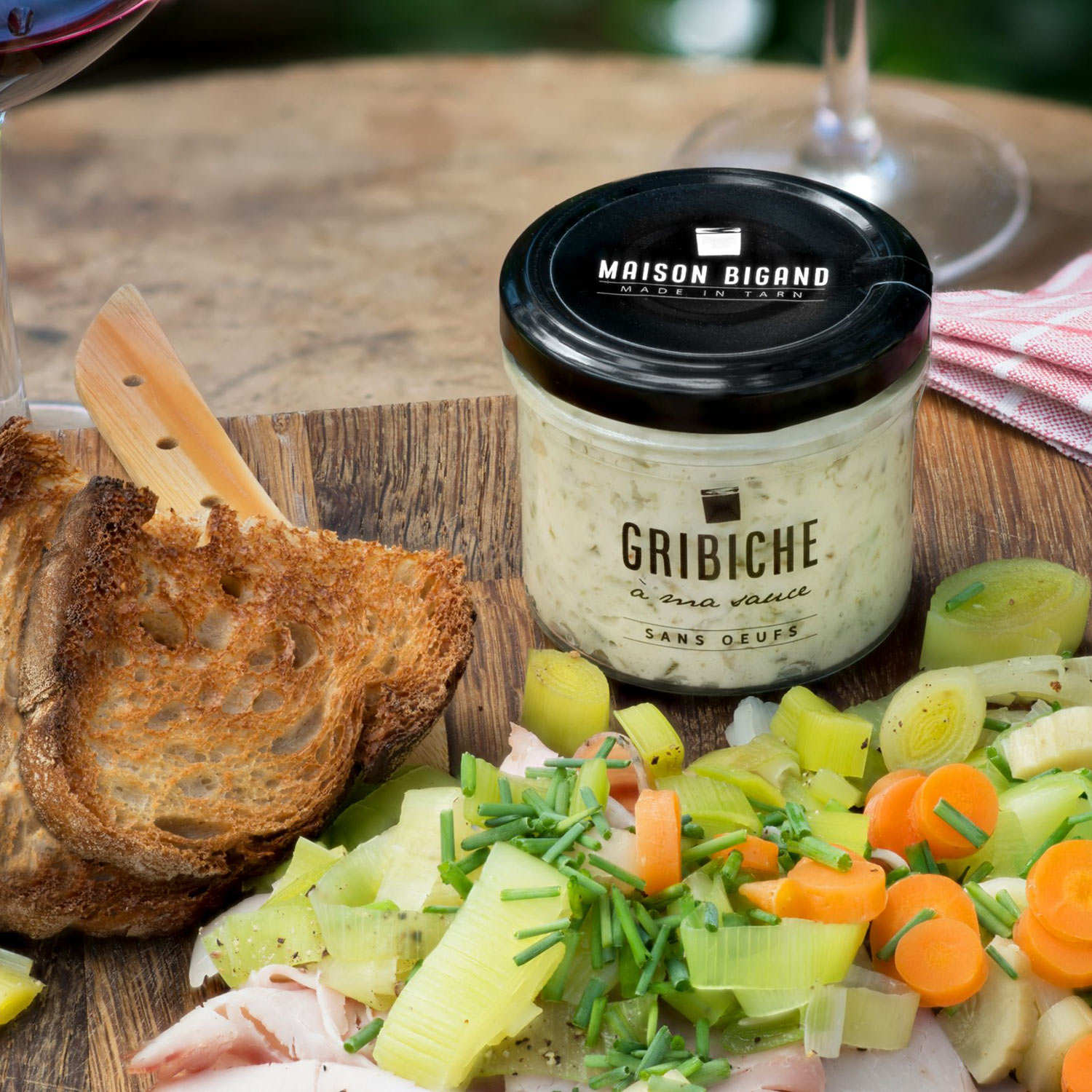 Gribiche à ma sauce (Aïoli végé aux câpres et estragon)