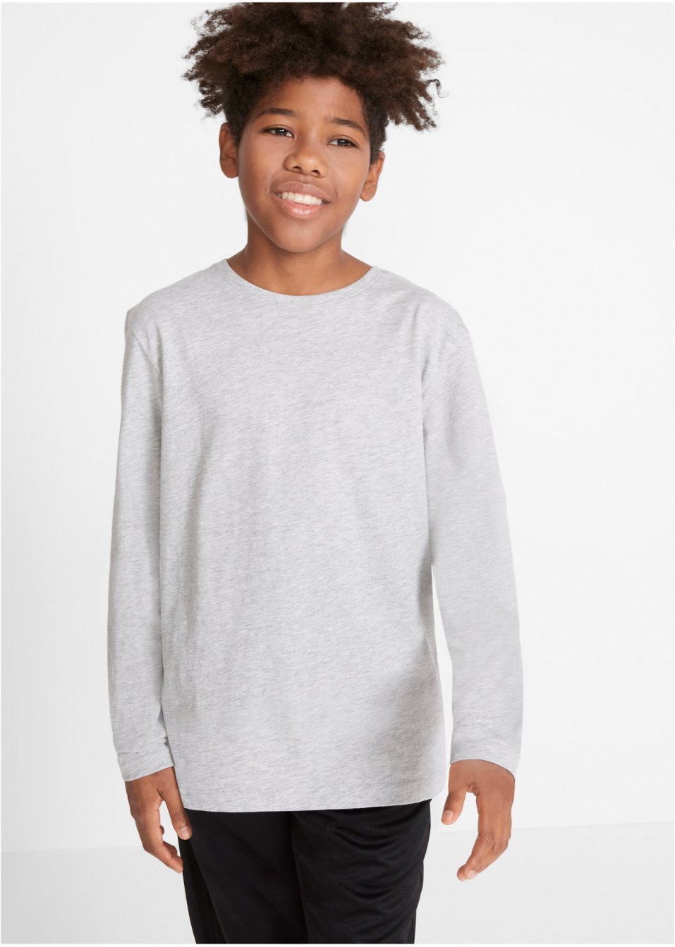 Lot de 3 T-shirts manches longues garçon