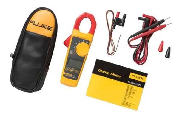 Fluke 4152643 Strømtang , Hånd-multimeter digital CAT III 600 V, CAT IV 300 V Visning (counts): 4000
