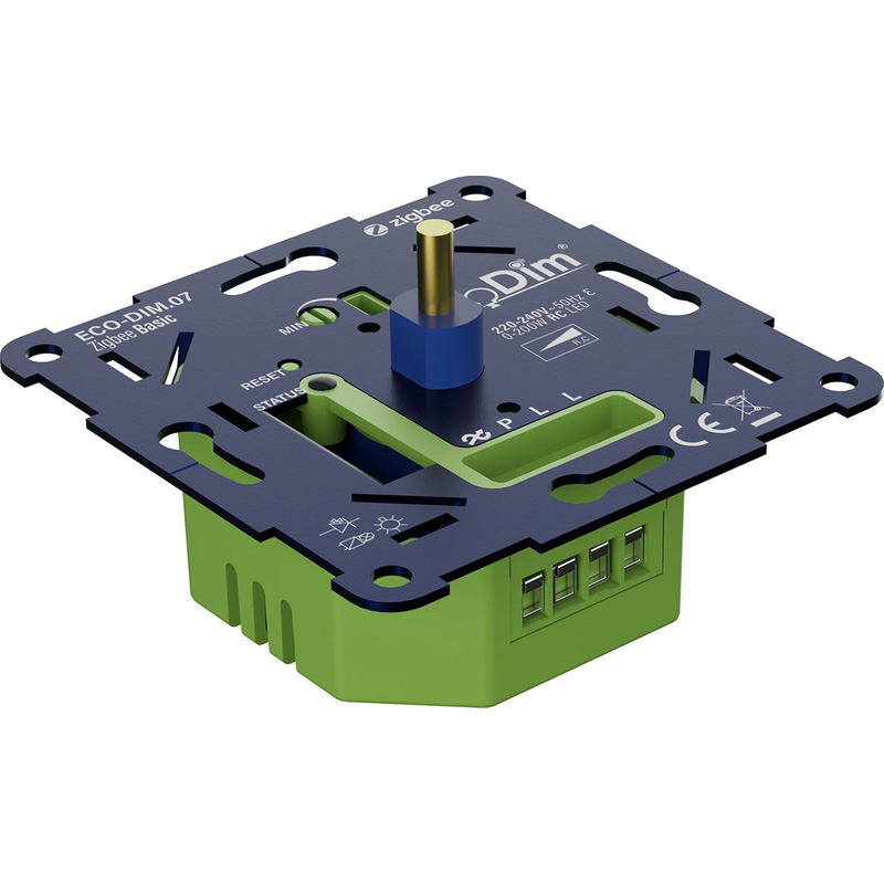 Eco-Dim.07 Led dimmer Zigbee Basic druk/draai 0-200W (RC)