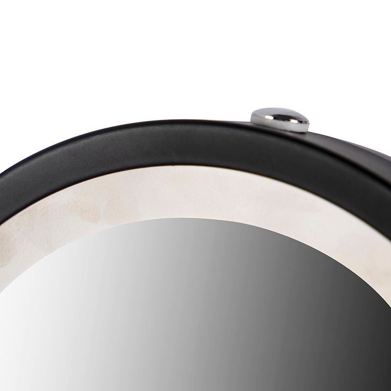 Design badkamerspiegel zwart incl. LED verstelbaar IP44 - Vicino