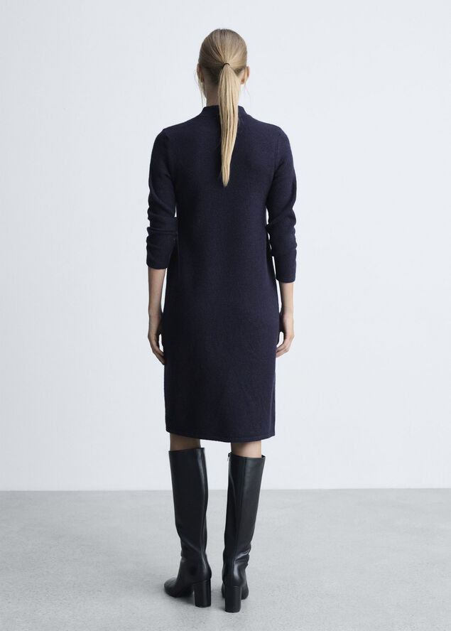 MANGO DRESS. -- MARISCAL Navy