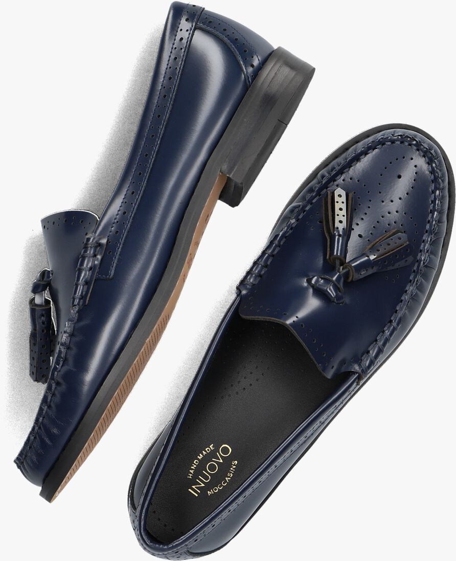 INUOVO blauwe inuovo loafers a79008