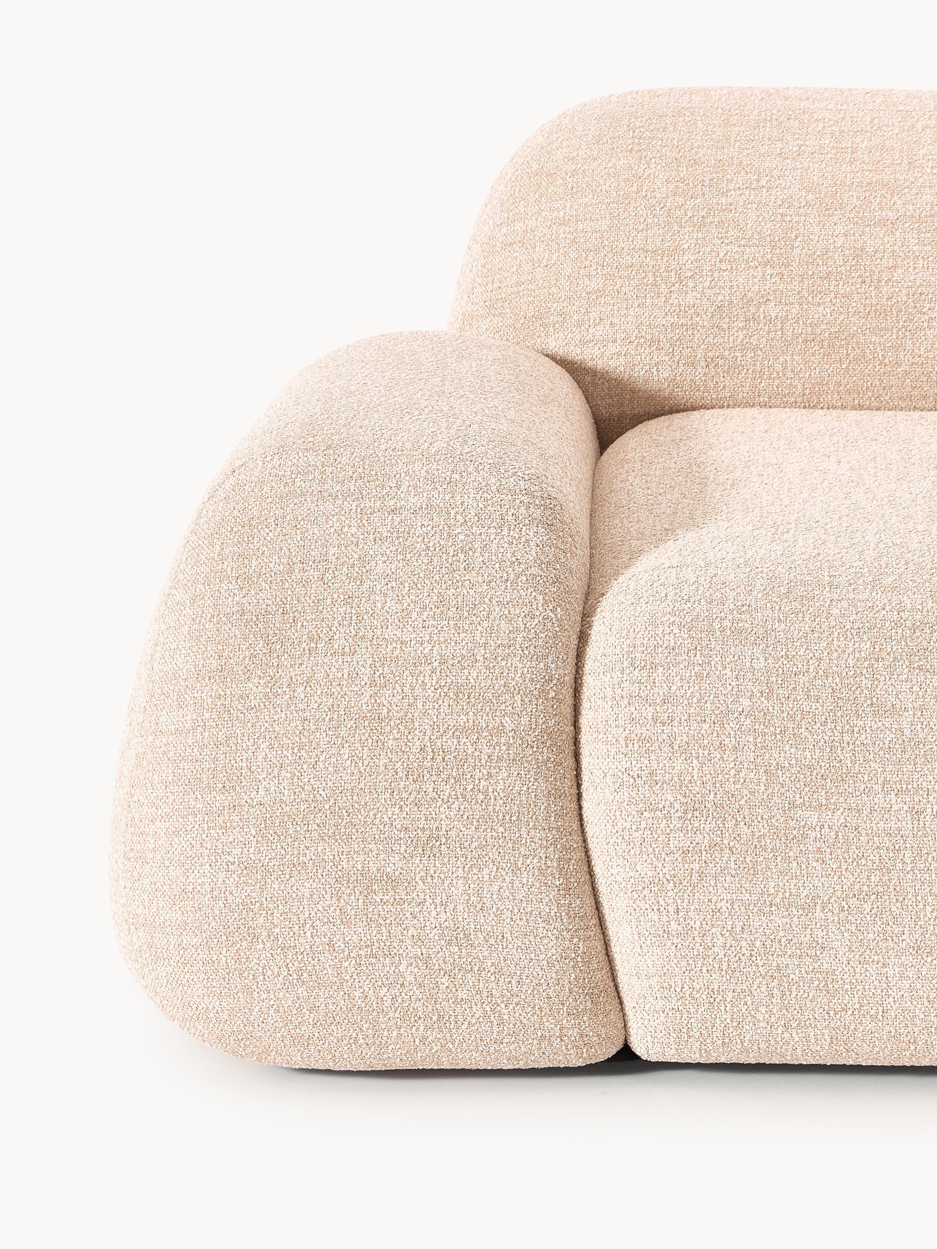 Modulaire bank Wolke (3-zits) van bouclé