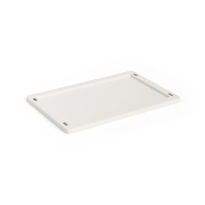 HAY - Colour Crate Kunststoffdeckel S, off-white