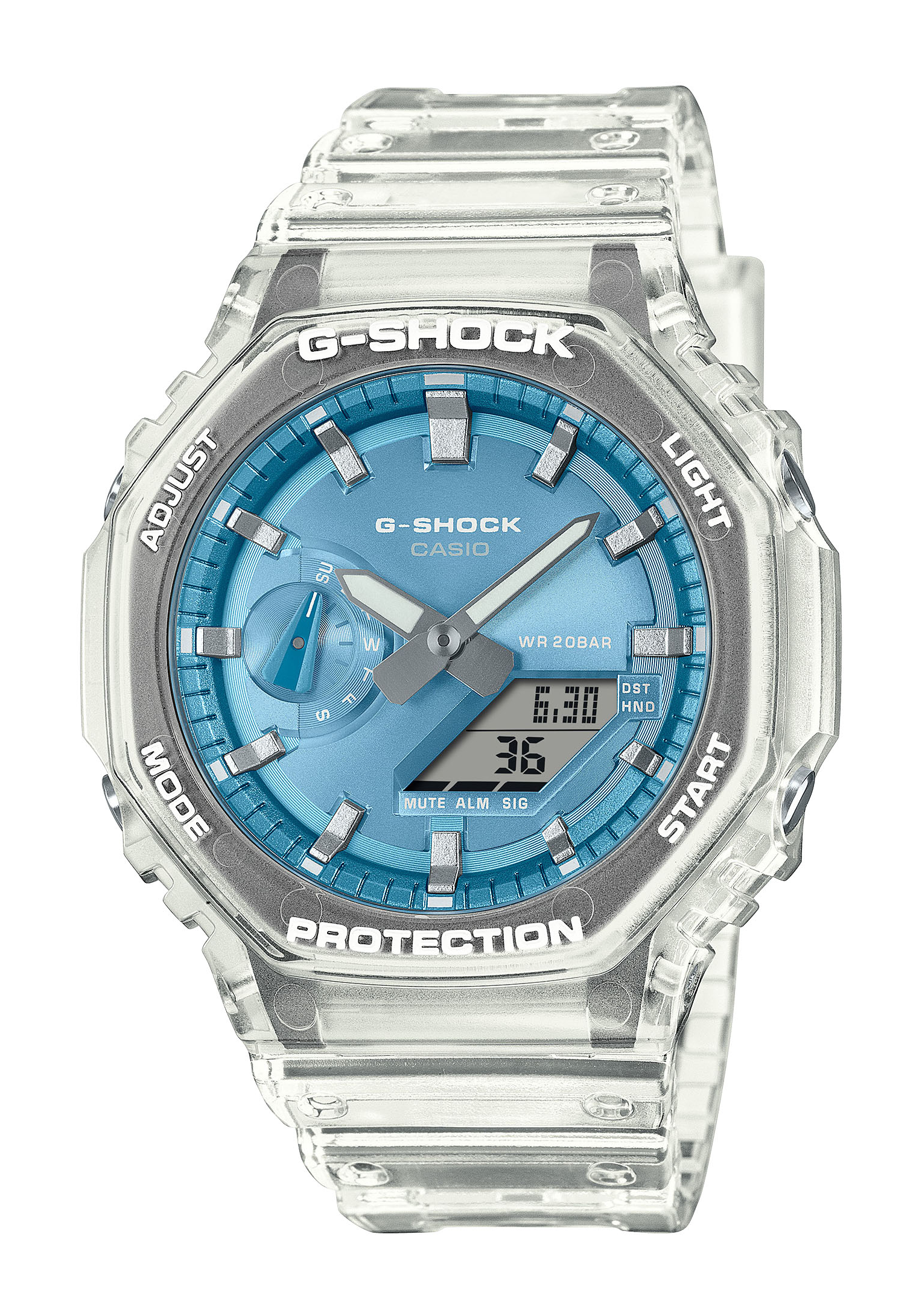 Casio G-SHOCK GA2100 Classic Transparent GA-2100BM-7A2ER