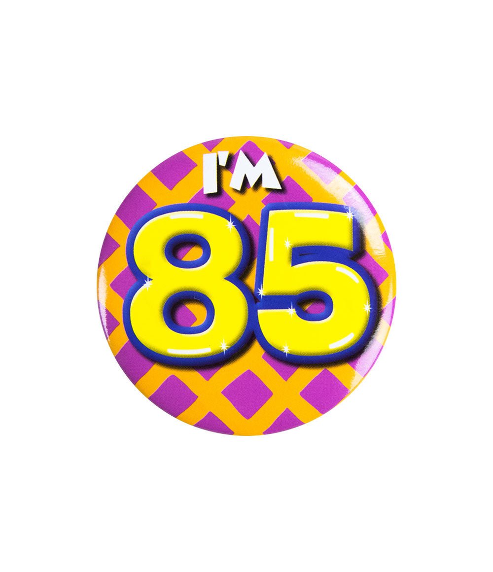 I'm 85 Button 85 Jaar 5,5cm