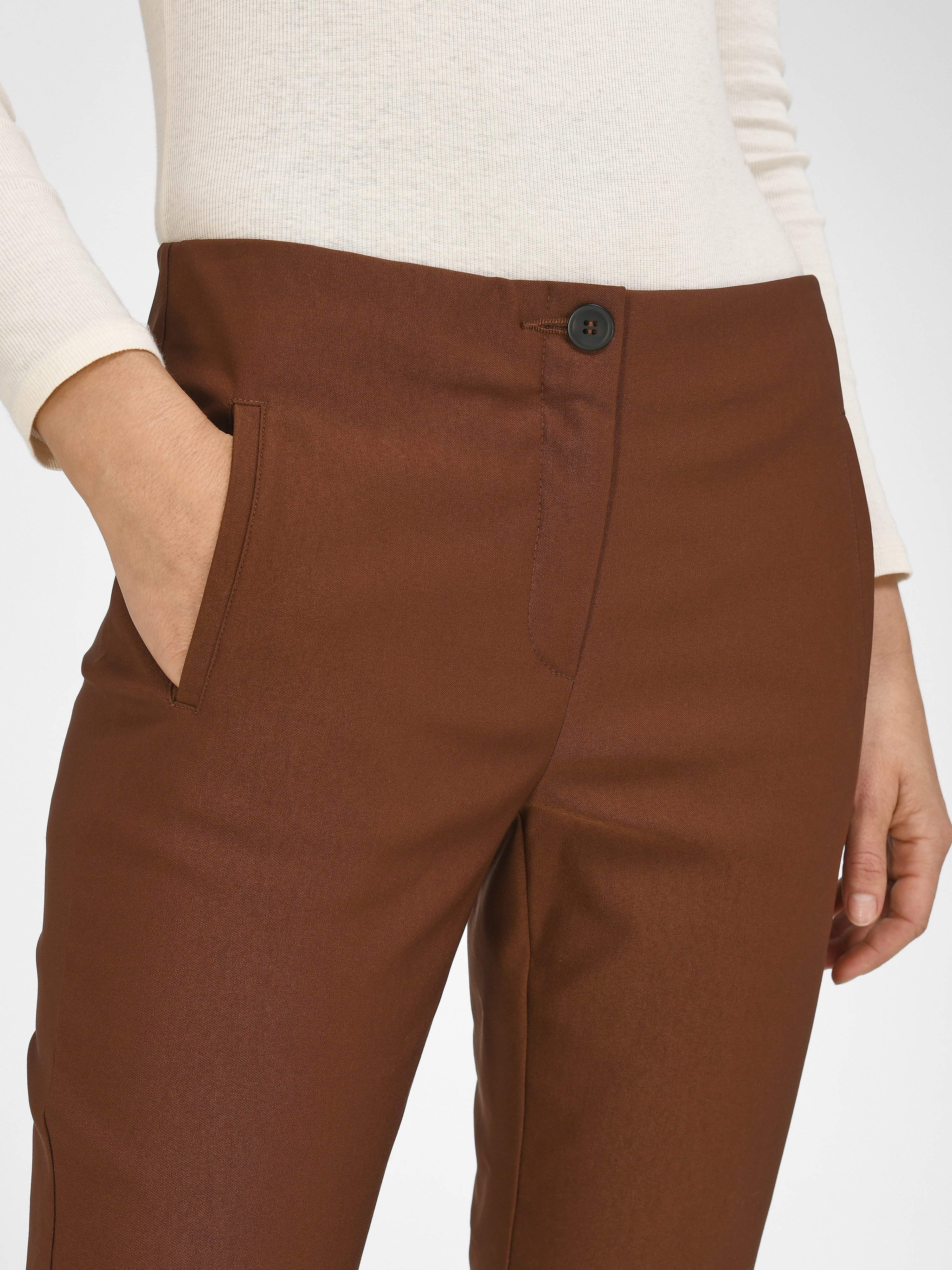 Knöchellange Hose Passform Sylvia