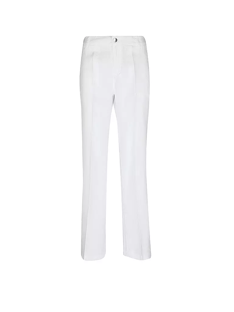 MAC Leinenhose NORA weiss