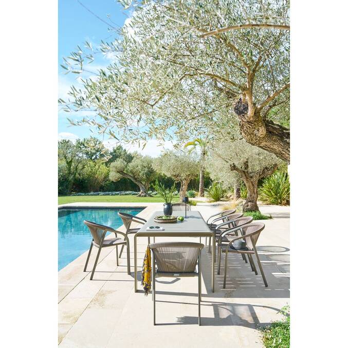 Table de jardin DOMILLY Café