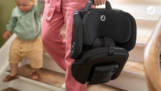 Nomad Plus 15 M - 4 Y  76 - 105 cm  9 - 18 kg    Einfach überall hin mitzunehmen |    Passt problemlos in jedes Auto |    Immer sicher unterwegs |    Bequem, wo auch immer es hin geht |
