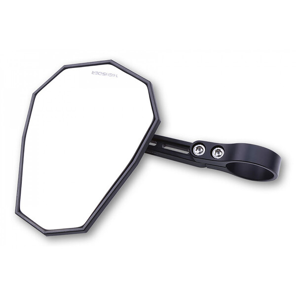 Highsider - Rétroviseur Stealth-X5 Réversible - Fixation guidon Noir