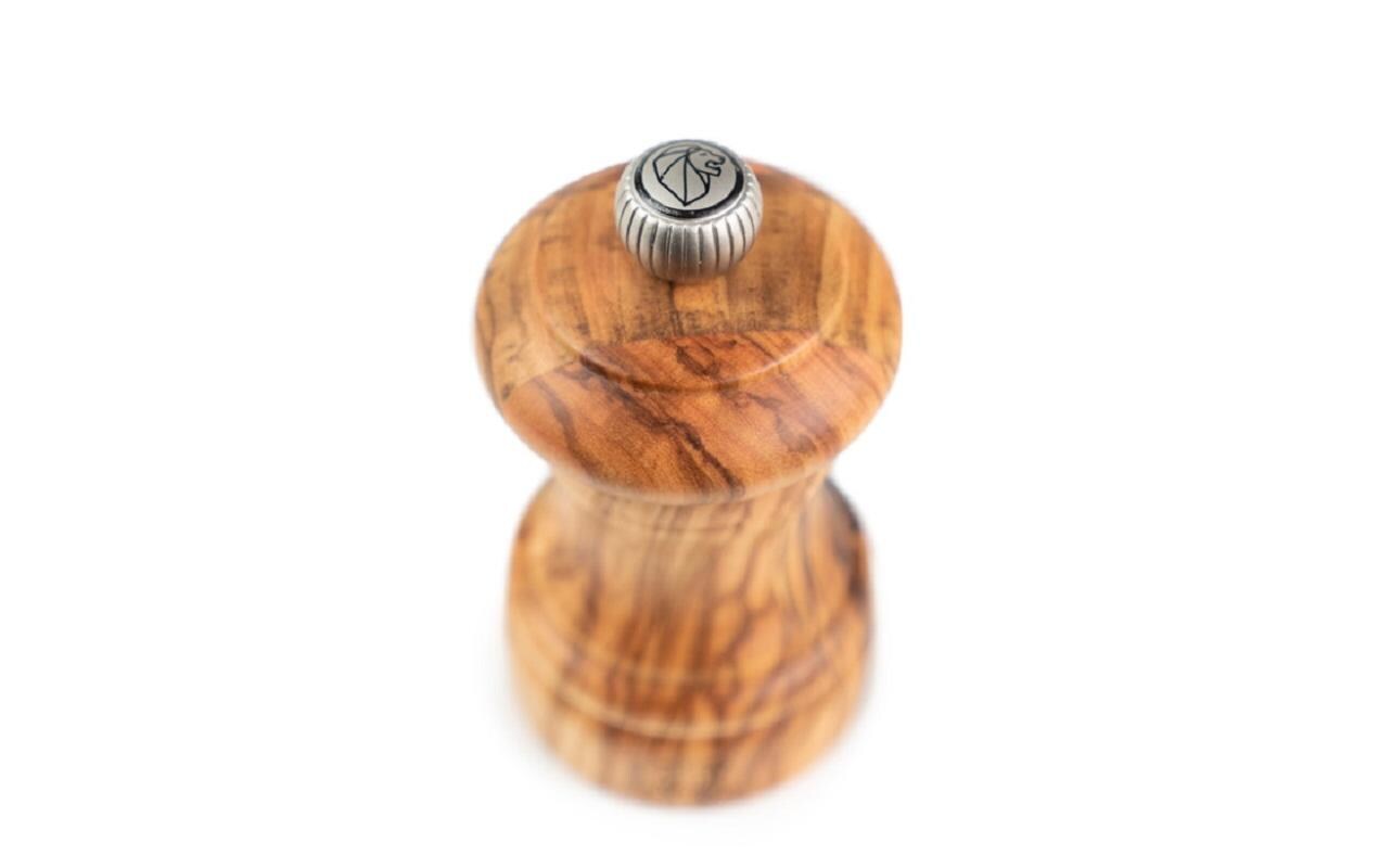 Pfeffermühle Bistro 10 cm, OlivenholzGewürzmühle für Pfeffer