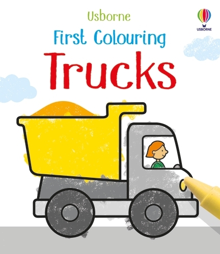First Colouring Trucks - First Colouring (Paperback)