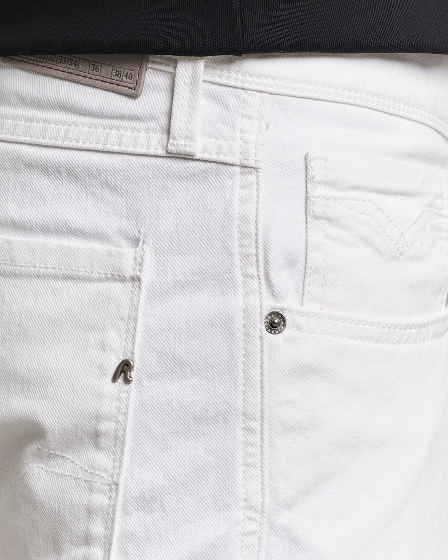 Replay Anbass Powerstretch Jeans White