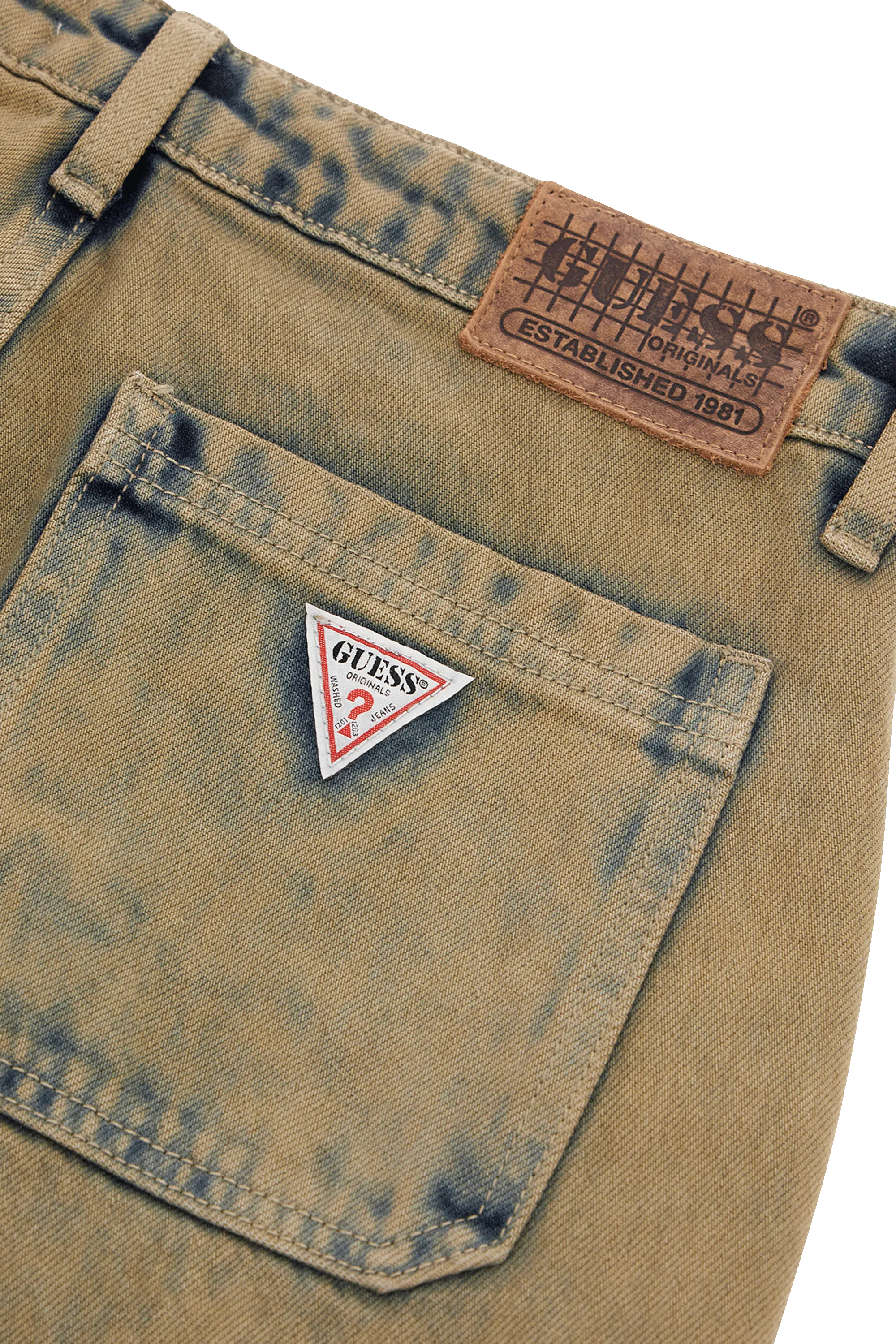 GUESS ORIGINALS Pantalon cargo GO KIT CARGO F1GX GO AC Bleu
