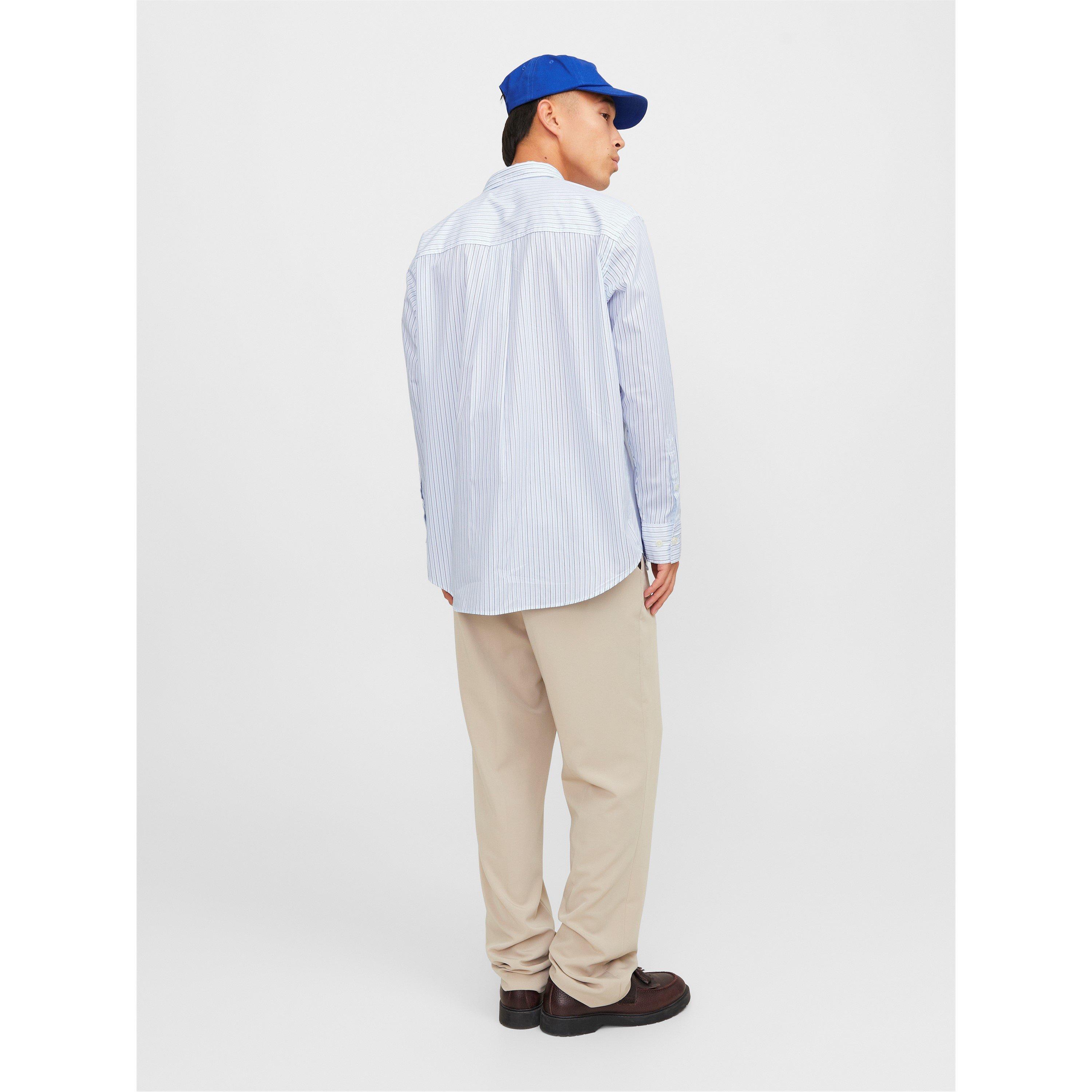Jack and Jones Long Sleeve Oversized Shirt Mens
