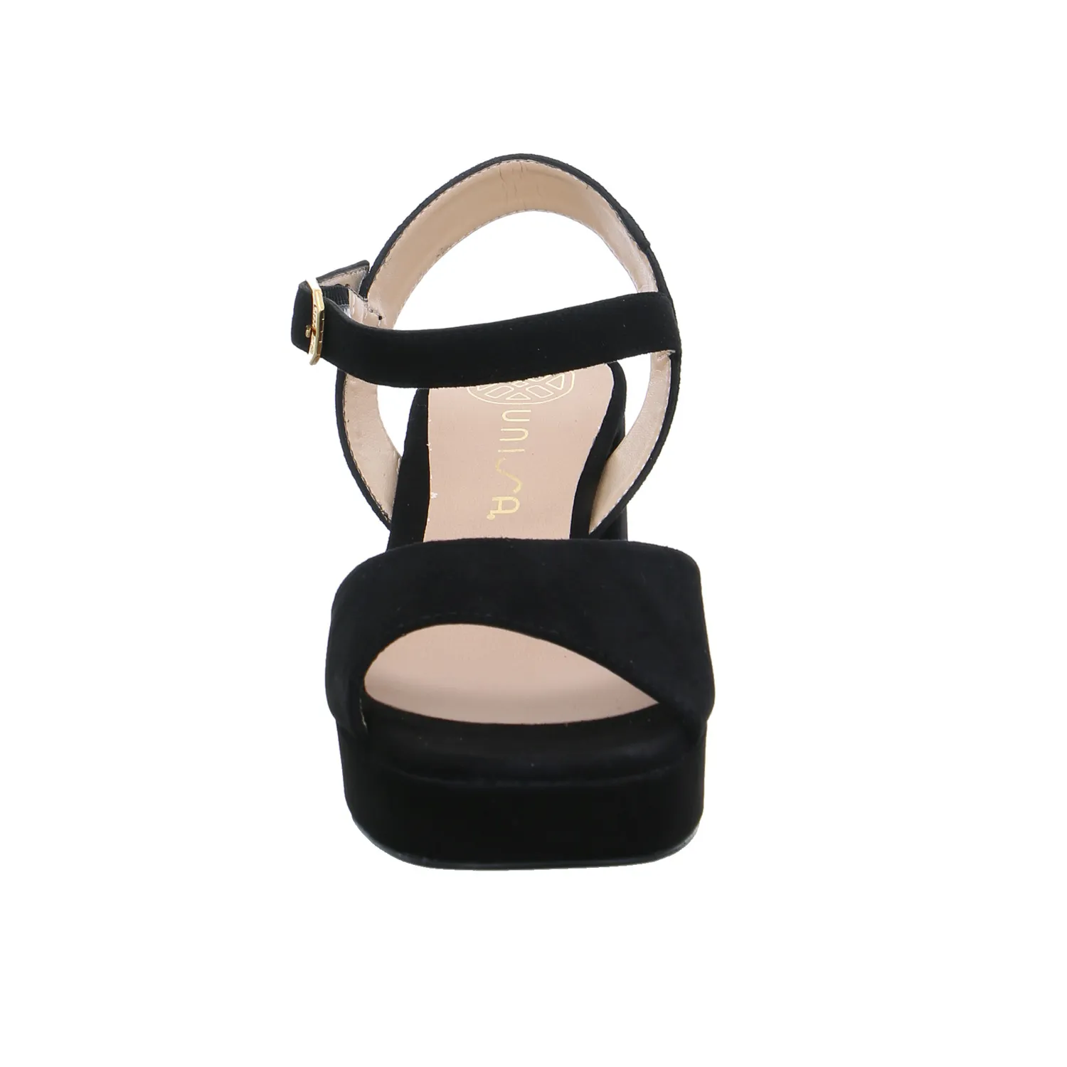 UNISA Sandalette Schwarz Leder