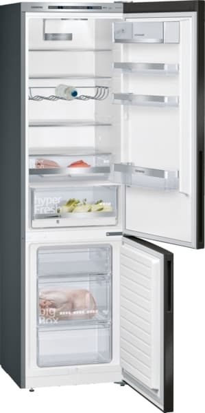 Siemens iQ500 kølefryseskab KG39E8XBA (black inox-antifingerprint)