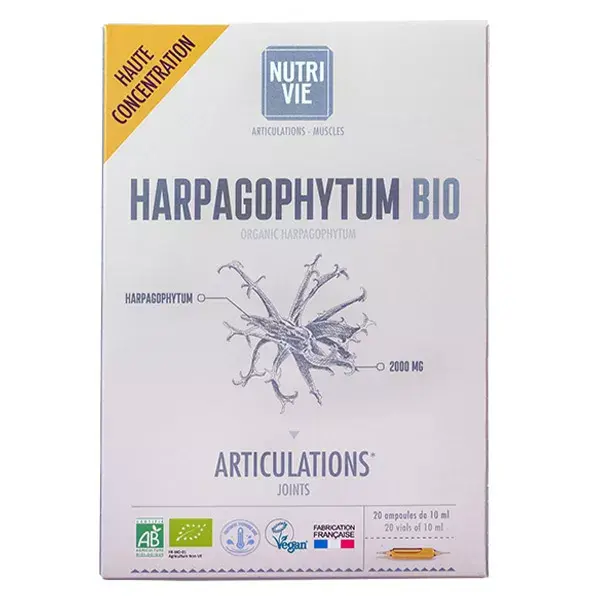 Nutrivie Harpagophytum Bio 20 ampoules