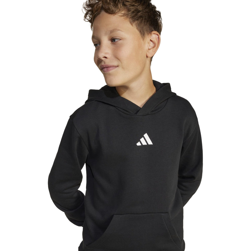 Køb adidas Originals Black/White J Sl Fl Hd 225 Hættetrøje