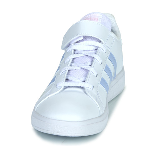 Adidas Sportswear - GRAND COURT 2.0 EL K - Blanc / Violet